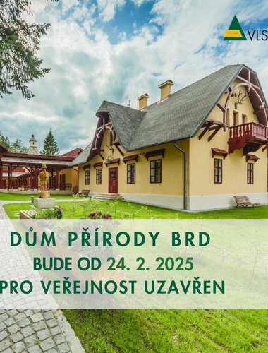 Dočasné uzavření Domu přírody Brd